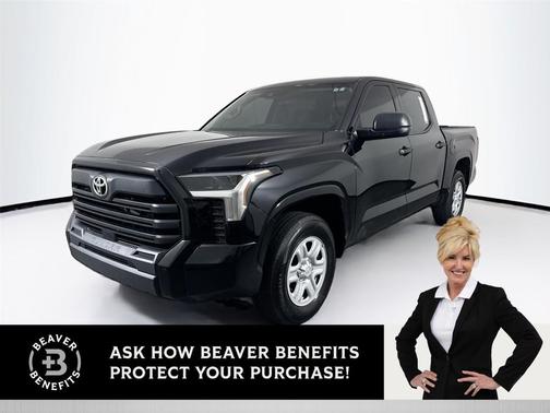 Midnight Black Metallic 2023 Toyota Tundra SR