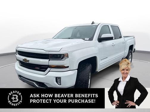 Summit White 2017 Chevrolet Silverado 1500 2LT