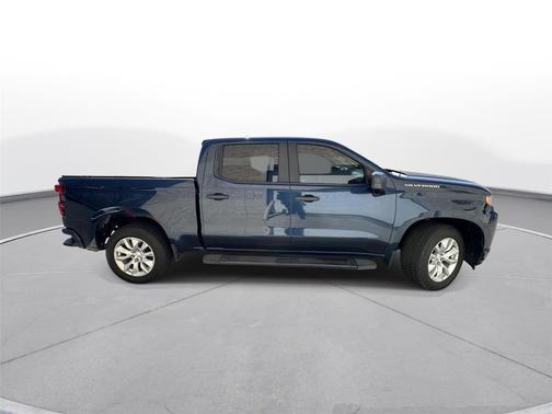 Northsky Blue Metallic 2021 Chevrolet Silverado 1500 Custom