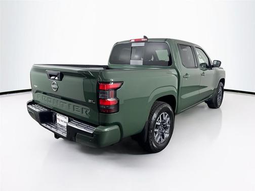 Tactical Green Metallic 2024 Nissan Frontier SL