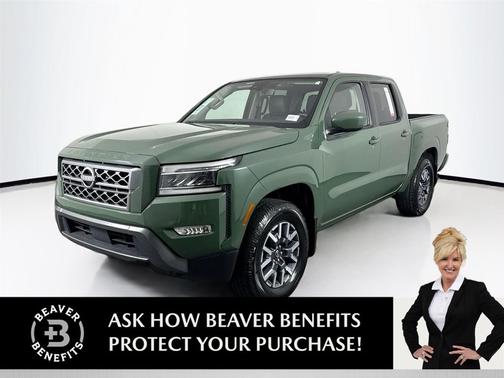 Tactical Green Metallic 2024 Nissan Frontier SL