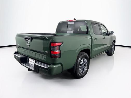 Tactical Green Metallic 2024 Nissan Frontier SL