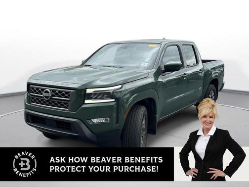 Tactical Green Metallic 2024 Nissan Frontier SL