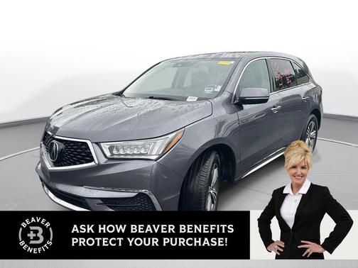 Modern Steel Metallic 2018 Acura MDX 3.5L