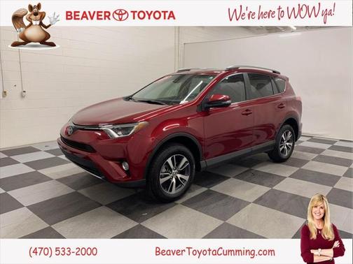Ruby Flare Pearl 2018 Toyota RAV4 XLE
