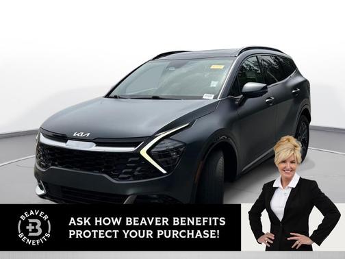 Shadow Matte Gray 2023 Kia Sportage Hybrid SX-Prestige