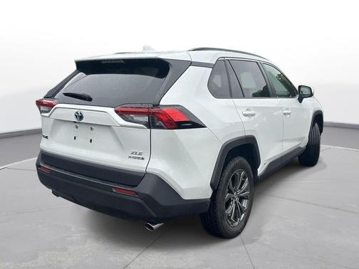 Wind Chill Pearl 2024 Toyota RAV4 Hybrid XLE Premium