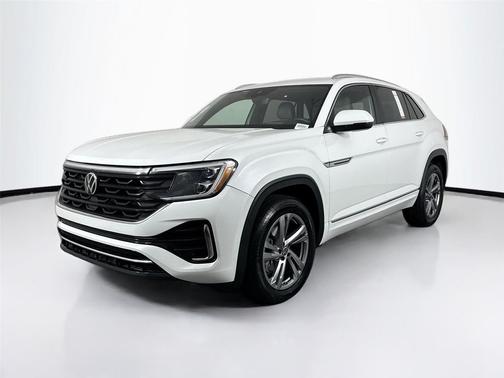 Opal White Pearl 2024 Volkswagen Atlas Cross Sport 2.0T SEL