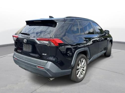 Midnight Black Metallic 2021 Toyota RAV4 XLE Premium