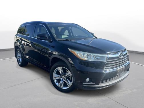 Attitude Black Metallic 2015 Toyota Highlander Limited Platinum