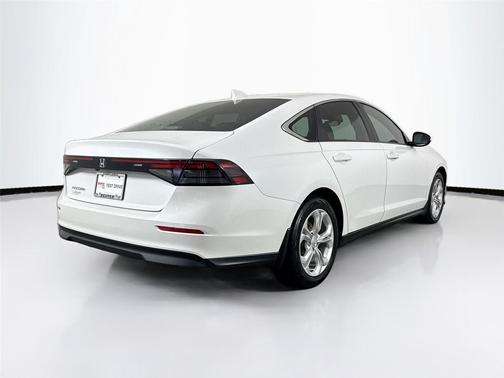 Platinum White Pearl 2023 Honda Accord LX 1.5T