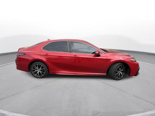 Supersonic Red 2021 Toyota Camry SE