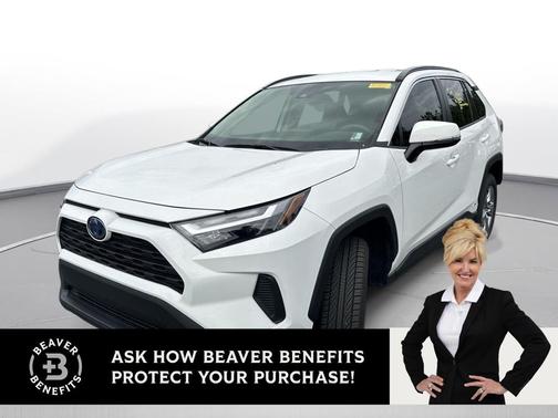 Ice Cap 2024 Toyota RAV4 Hybrid XLE