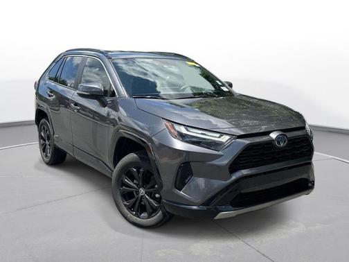 Magnetic Gray Metallic 2022 Toyota RAV4 Hybrid SE