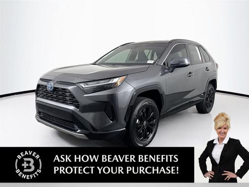 Magnetic Gray Metallic 2022 Toyota RAV4 Hybrid SE