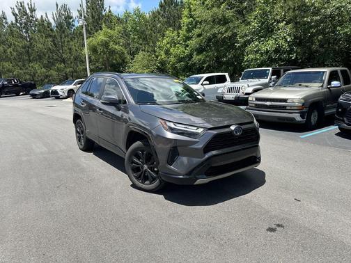 Magnetic Gray Metallic 2022 Toyota RAV4 Hybrid SE