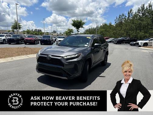 Magnetic Gray Metallic 2022 Toyota RAV4 Hybrid SE
