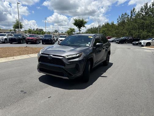 Magnetic Gray Metallic 2022 Toyota RAV4 Hybrid SE