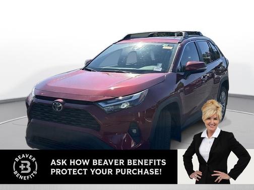 Ruby Flare Pearl 2025 Toyota RAV4 XLE Premium