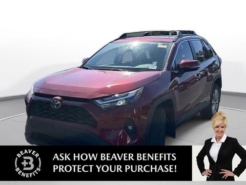 Ruby Flare Pearl 2025 Toyota RAV4 XLE Premium