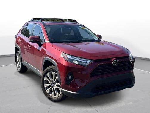 Ruby Flare Pearl 2025 Toyota RAV4 XLE Premium