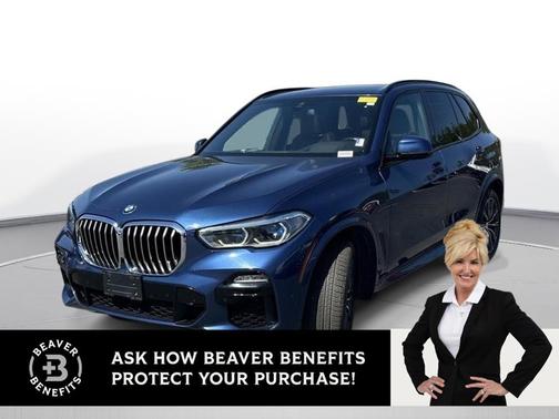 Phytonic Blue Metallic 2021 BMW X5 xDrive40i