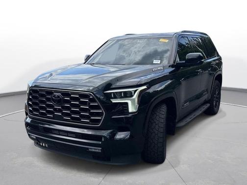 Midnight Black Metallic 2024 Toyota Sequoia Platinum