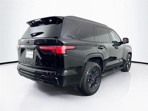 Midnight Black Metallic 2024 Toyota Sequoia Platinum