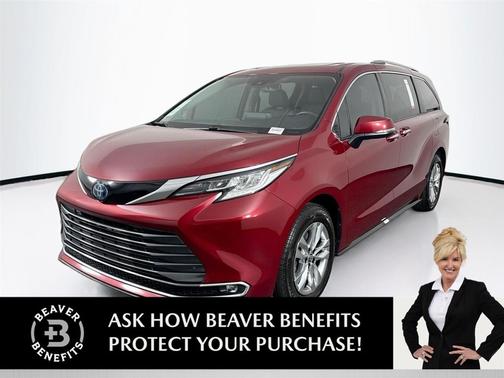 Ruby Flare Pearl 2023 Toyota Sienna Limited