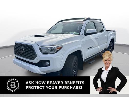 White 2022 Toyota Tacoma TRD Sport