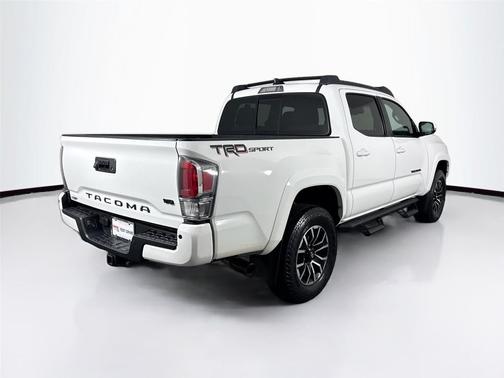 White 2022 Toyota Tacoma TRD Sport
