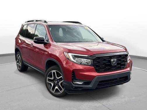 Radiant Red Metallic II 2023 Honda Passport AWD Elite