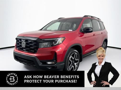 Radiant Red Metallic II 2023 Honda Passport AWD Elite