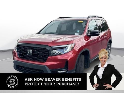 Radiant Red Metallic II 2023 Honda Passport AWD Elite