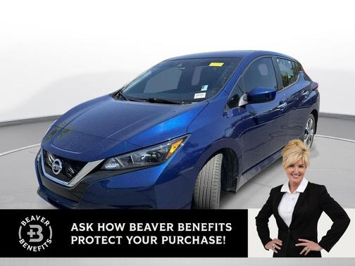 Deep Blue Pearl 2022 Nissan Leaf SV 40 kWh