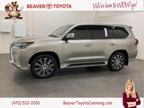 Atomic Silver 2020 Lexus LX 570 Base