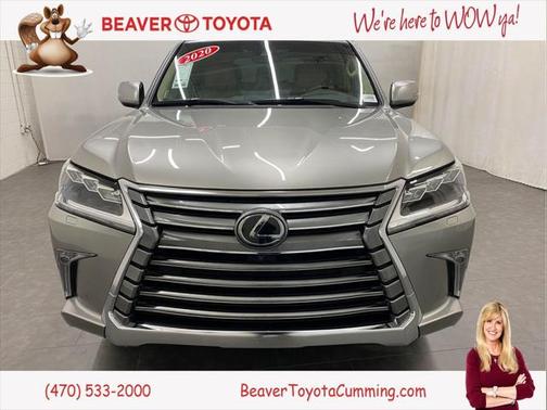 Atomic Silver 2020 Lexus LX 570 Base