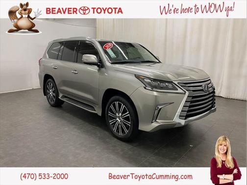 Atomic Silver 2020 Lexus LX 570 Base