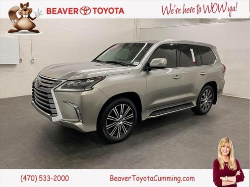 Atomic Silver 2020 Lexus LX 570 Base