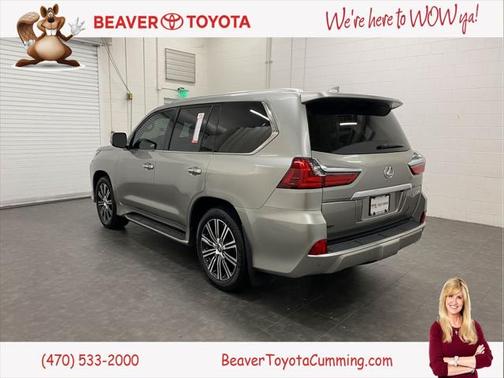 Atomic Silver 2020 Lexus LX 570 Base