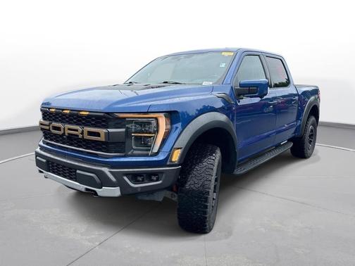 Atlas Blue Metallic 2022 Ford F-150 Raptor