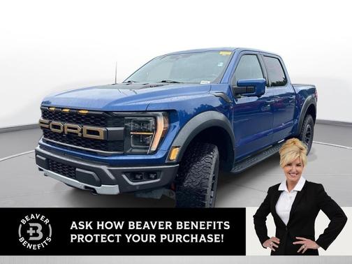 Atlas Blue Metallic 2022 Ford F-150 Raptor