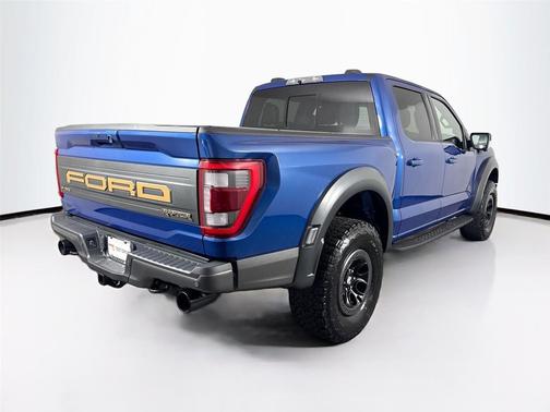 Atlas Blue Metallic 2022 Ford F-150 Raptor