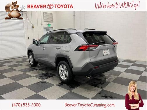 Silver Sky Metallic 2020 Toyota RAV4 XLE