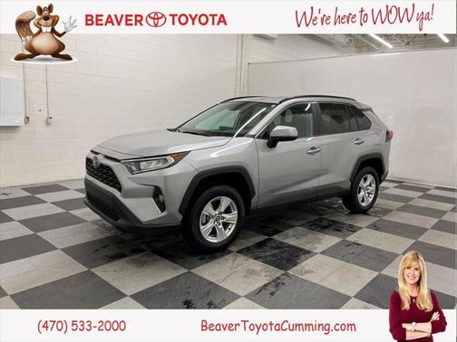 Silver Sky Metallic 2020 Toyota RAV4 XLE