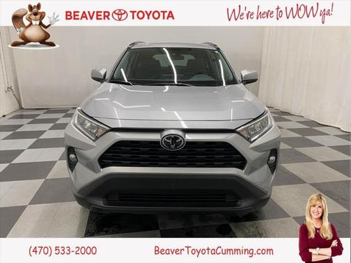 Silver Sky Metallic 2020 Toyota RAV4 XLE