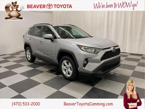 Silver Sky Metallic 2020 Toyota RAV4 XLE