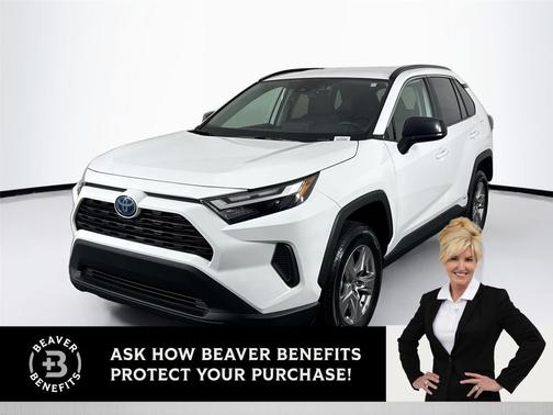 Ice Cap 2024 Toyota RAV4 Hybrid LE