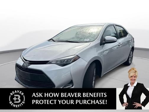Classic Silver Metallic 2017 Toyota Corolla XLE