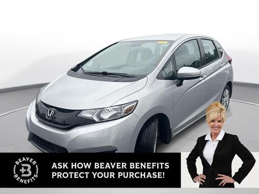 Alabaster Silver Metallic 2015 Honda Fit LX